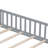Floor Platform Bed With Fence And Door For Kids,Montessori Floor Bed Frame With Support Slats For Toddlers,Wooden Floor Bed-334861176