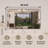 Lucha Gray Framed Wall Mounted Bathroom Vanity Mirror with Tempered Glass-808870295-848255499