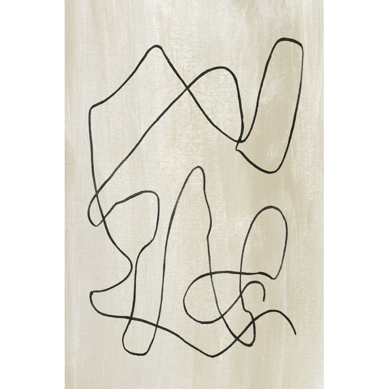 Lié II, H 12 po x l 8 po, Non, Toile tendue