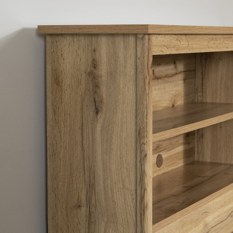 Joed Twin Platforms Bed with Shelves by Union Rustic