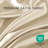 Satin Champagne 100% Satin Luxury Wrinkle Resistant 6-Piece Cal King Sheet Set-111014607-111014612