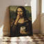 Reproduction sur toile Playful Mona Lisa - Urban Studio-113122430