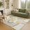 Tapis fantaisie lavable à la machine intérieur / extérieur ACN2612