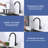 Pull Down Single Handle Kitchen Faucet with 3-Modes Advanced Spray-82373881