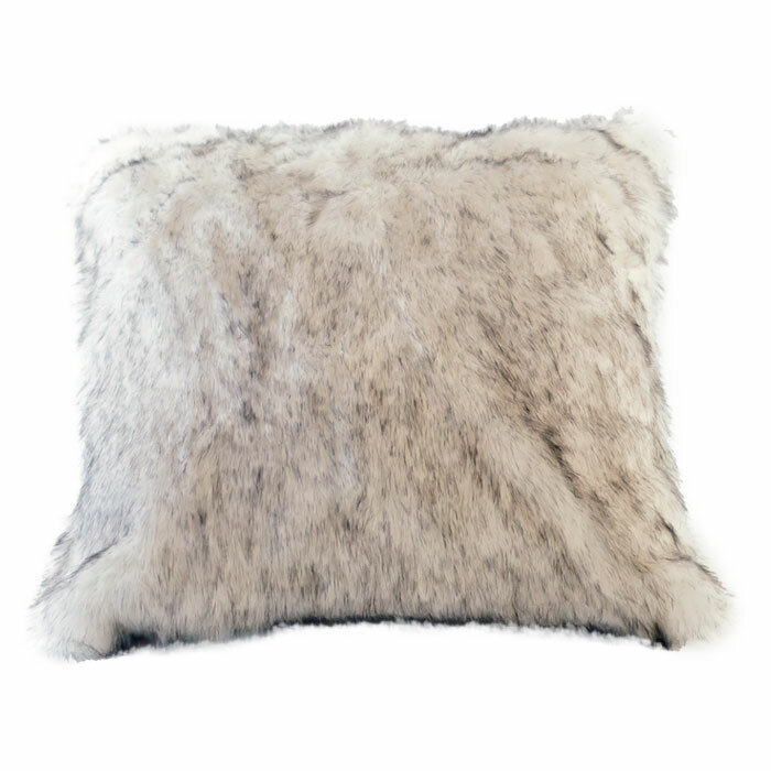 Genova Faux Fur Pillow Cover