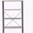 Grey Driftwood 4-shelf Bookcase-1935749556
