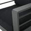 Chaise contemporaine en aluminium avec coussins Caggiano-100484359