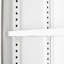 Armoire casier de rangement en métal - maison, tablette réglable avec serrure blanche pour garage, teinte