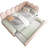 Upholstered Bed Daybed With Pull-Out Bed, Twin Size Single Sofa Bed, Guest Beds With Metal Slatted Frame-1116301309