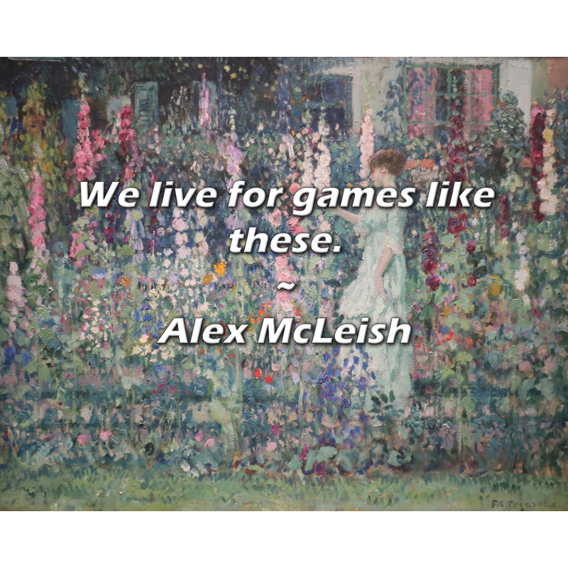 Alex McLeish Citation: Nous vivons pour des jeux comme ceux-ci.