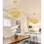 Lustre moderne 16 "à intensité variable pour le salon Gold16-611174336-611174397-611174399