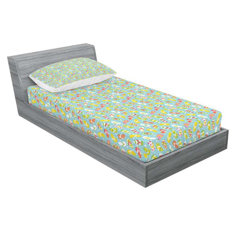 Microfiber Sheet Set, Twin XL Sheet Set with Fitted Sheet