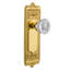 Egg & Dart Plate with Decorative Keyhole and Crystal Door Knob-270841545-270841551