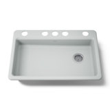 Riverby® 33" L x 22" W Undermount Single Bowl Kitchen Sink