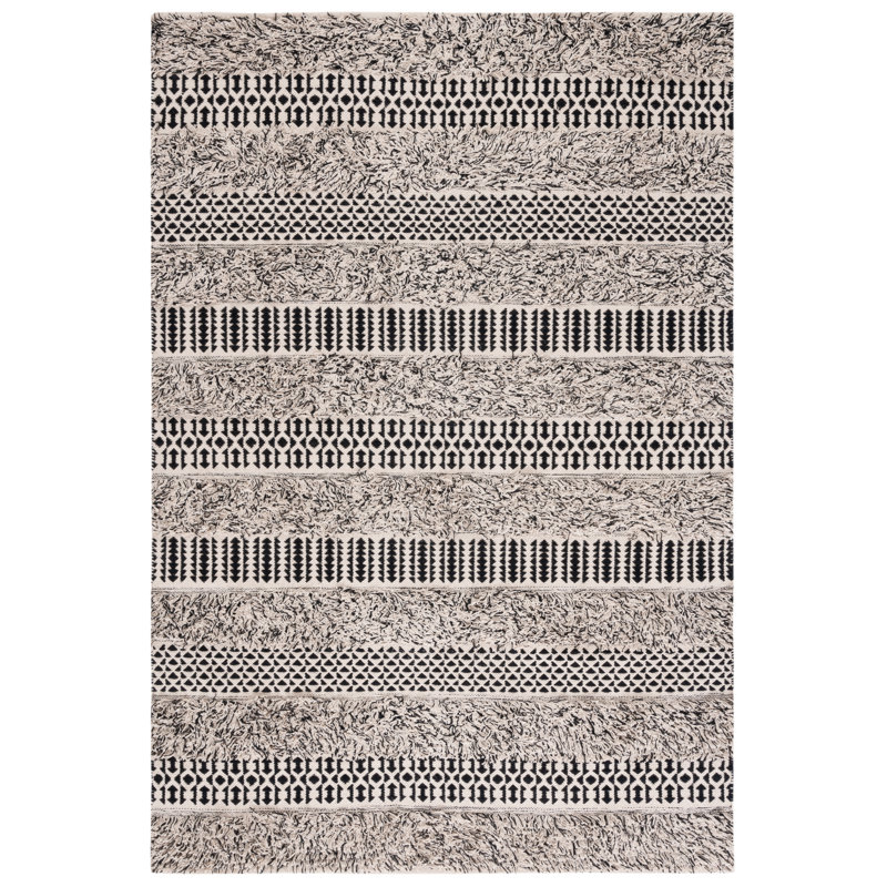 Natura Flat Weave Cotton Southwestern Rug, Rectangle 3' x 5'