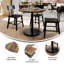 Plateau de table rond rond sans soudure avec base à hauteur de table-1729771980-1740204296