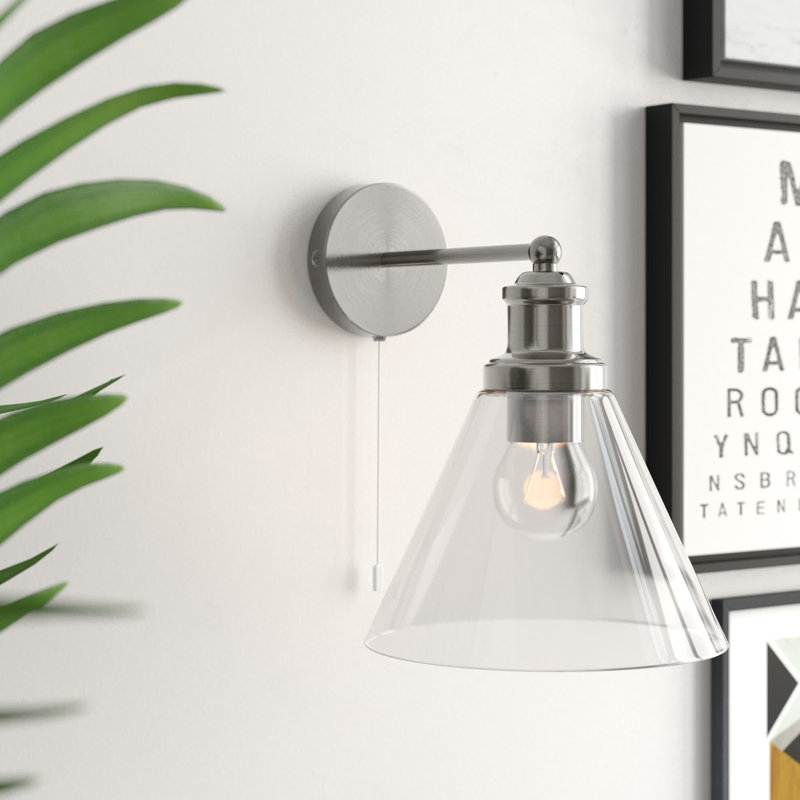 Annmarie Armed Sconce, Satin Silver