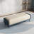 Beige+Blue gay Upholstered Bench-2122934868
