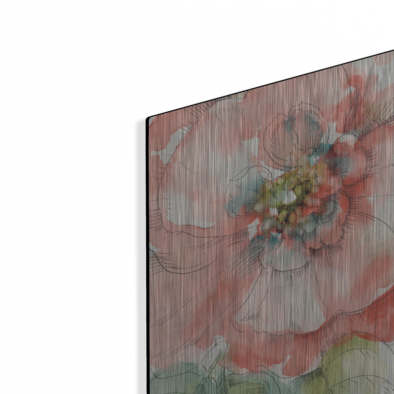 «Summer Bloom II» par Lisa Audit, H 24 po x l 24 po