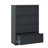 4-Drawer Lockable Tall Heavy-Duty Metal Filing Cabinet, Quiet Full-Extension Slides Space-Saving Wide Storage For Letter Legal A4 F4 Home Office
