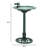 31" Tall Outdoor Antique Flower Birdbath with Bird Decoration Yard Statue, Durable Polypropylene Construction for Patio, Deck, or Yard