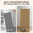 Adkins 9 - Drawer Double Dresser, Fluted Design Wood Wide Chest Of Drawers-901916285