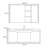 Minimalist cream style bathroom cabinet