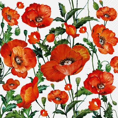 Serviettes jetables en papier Basic