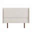 Lit plateforme solide en bois de bambou sec 12 pouces