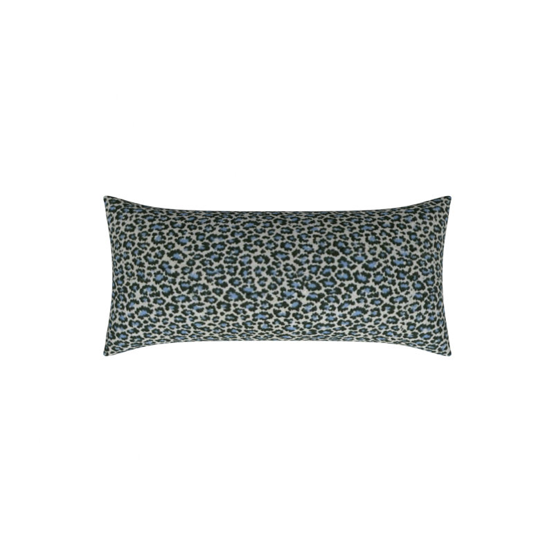 Studio Line Rectangular Cotton Pillow Cover & Insert, Navy, 12" x 26"