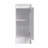 Freestanding Bathroom Storage Cabinet, 12" S,Soft Close Doors,Floor Mounting Design,(Kd-Packing)