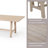 8-person Rectangular Outdoor Wood Dining Set With Cushions-123338400-100088118-123338401