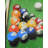 Pool Table with Ball Formation - Orange Hobbies Canvas Decor