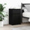 Bedside Cabinet 39X35x65 Cm Engineered Wood