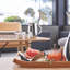 Barbry Ottoman and Coffee Table Tray
