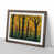 Walnut Framed