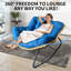 Chaise berçante d'extérieur, chaise berçante de patio-1106664551