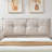 Braya Upholstered Platform Storage Bed With Removable Pillow-Style Headboard, 2 Large Wooden Drawers, Beige, Queen-734036362-734036373
