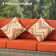 Kaniha Premium All-Weather Wicker 3 - Person Patio Conversation Sets with Cushions