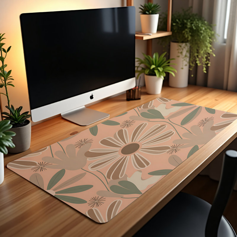 Polyester Desk Pad, 31.5x15.5