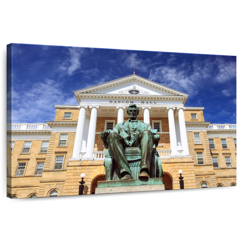 Bascom Hall Lincoln Statue, 20" H x 30" W