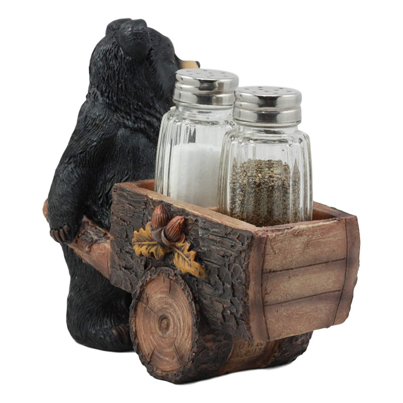 Ensemble de salière et poivrière Juaniqua Trinx Woodlands