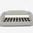 Fabric Sofa Bed with Under-Storage, Full Size-513784696