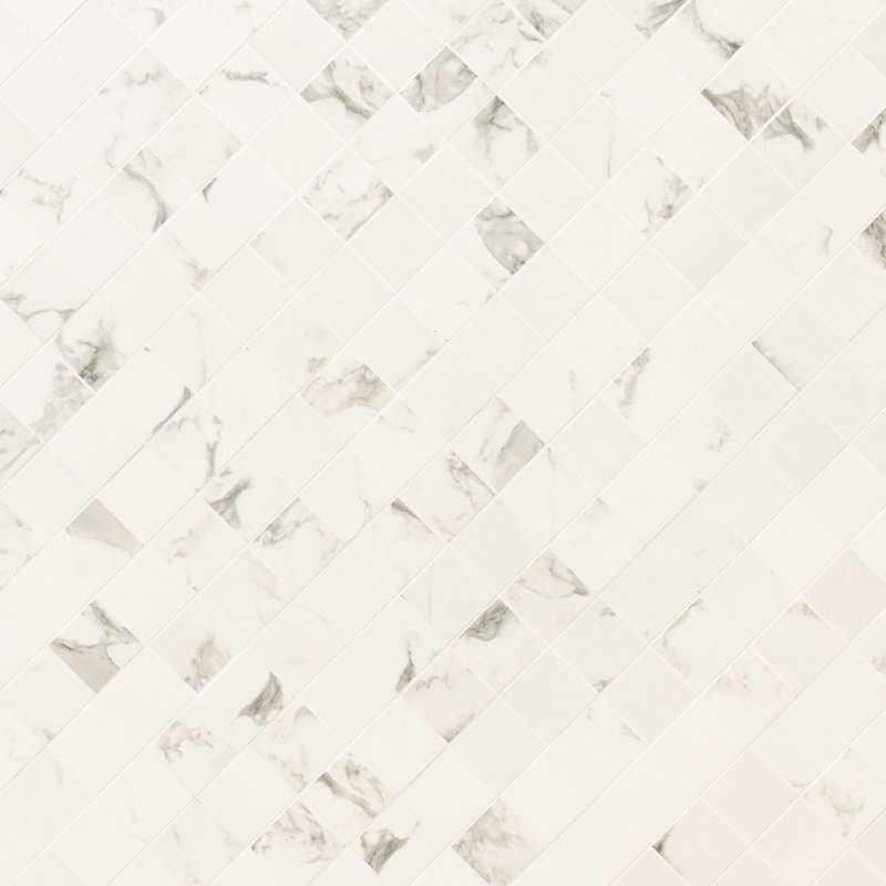 Astoria Lucio 12 in. x 12 in. Matte Ceramic Mosaic Floor and Wall Tile