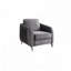 Chaise d'appoint en velours avec pieds en métal