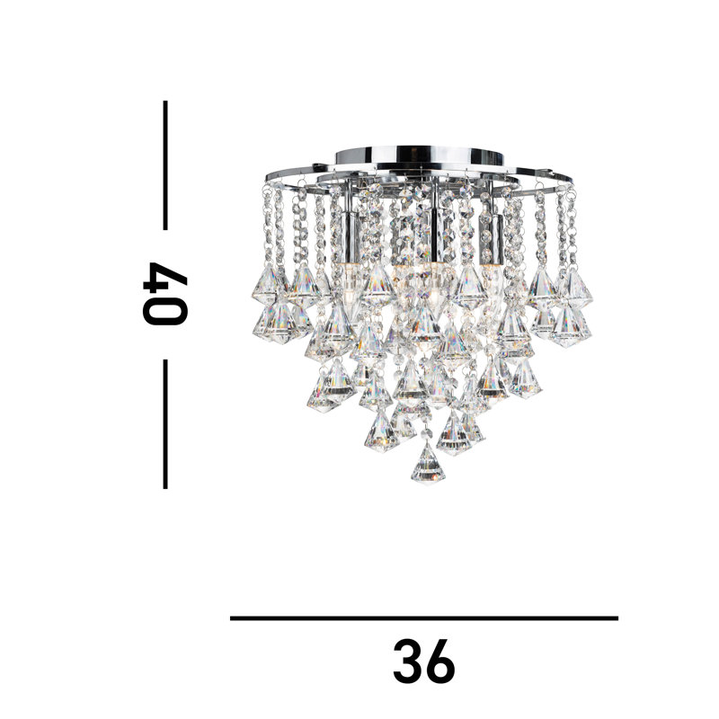 Crystal Flush Mount