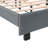 Upholstered Bed Frame with Wingback Tufted Headboard-23695136-23695147