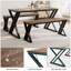 Square Dining Table Set for 4, Extendable Wooden Table with Upholstered Chairs, Compact Kitchen Set-133514833-133514837-133514844
