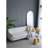 28X1x74" Celine Black Arch Body Mirror