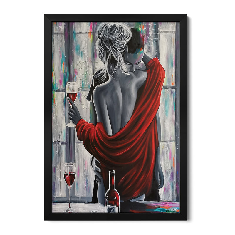 «Red Red Wine», affiche encadrée par Natmir Lura